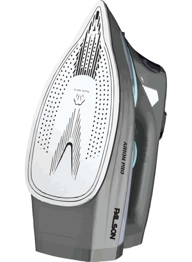 PALSON مكواة بخارية، شاشة LED، 2200 واط، 4 إعدادات حرارة - Image 2